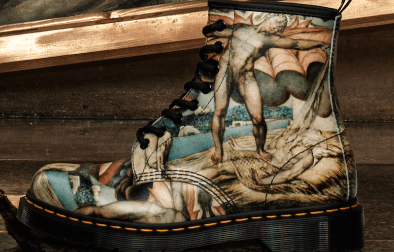 Dr. Martens & Tate Britain Collaborate Create Wearable Art