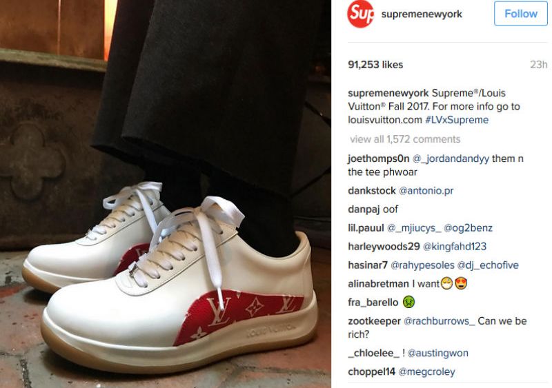 Louis Vuitton and Supreme Debut Luxury Streetwear Collaboration
