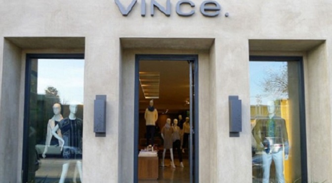 Vince Announces Executive Management Change