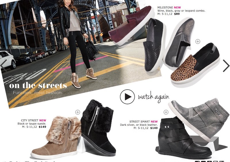 Aerosoles Launches Interactive Catalog Online