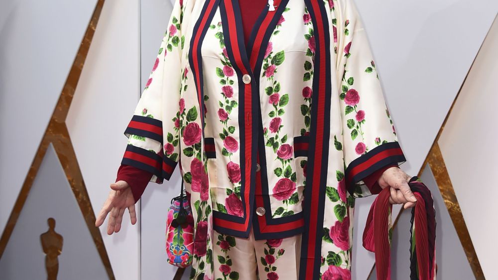 Agnes Varda in Gucci, Oscars 2018