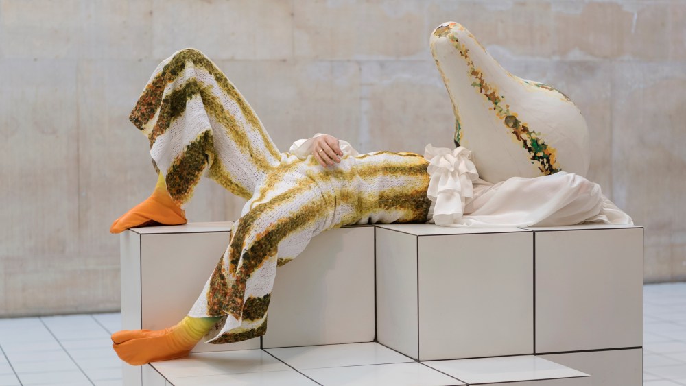 Inside Anthea Hamilton's new Tata Britain show "The Squash"