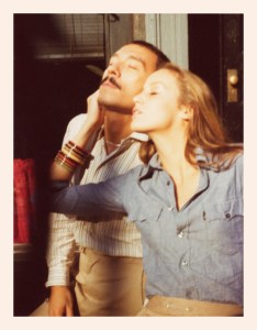 Antonio Lopez with Jerry Hall