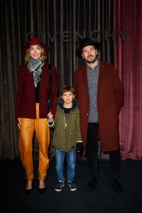 Arizona Muse with her family
