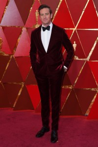 Armie Hammer, Oscars 2018