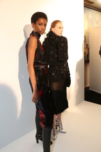 Backstage at Altuzarra RTW Fall 2018