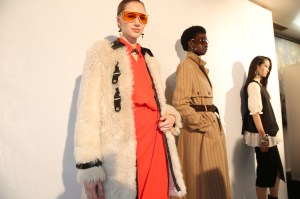 Backstage at Altuzarra RTW Fall 2018