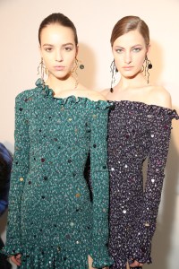 Backstage at Altuzarra RTW Fall 2018