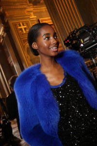 Backstage at Balmain RTW Fall 2018