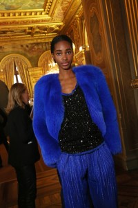Backstage at Balmain RTW Fall 2018