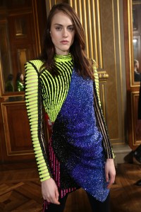 Backstage at Balmain RTW Fall 2018