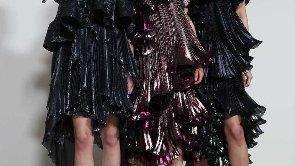 Backstage at Givenchy RTW Fall 2018