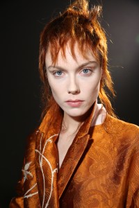 Backstage at Haider Ackermann RTW Fall 2018