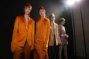 Backstage at Haider Ackermann RTW Fall 2018