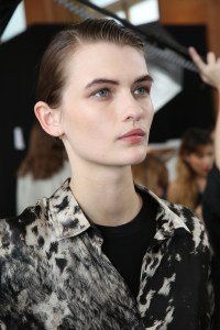 Backstage at Nina Ricci RTW Fall 2018