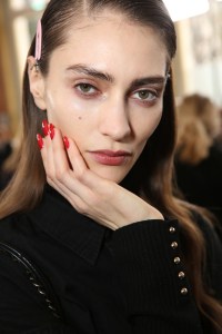 Backstage at Nina Ricci RTW Fall 2018