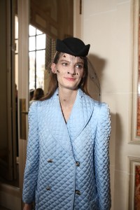 Backstage at Nina Ricci RTW Fall 2018