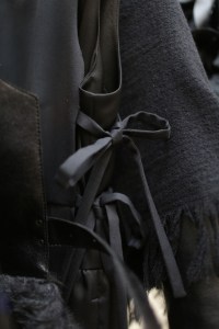 Backstage at Noir Kei Ninomiya RTW Fall 2018