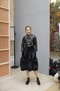 Backstage at Noir Kei Ninomiya RTW Fall 2018
