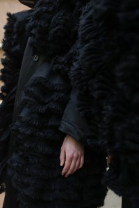 Backstage at Noir Kei Ninomiya RTW Fall 2018