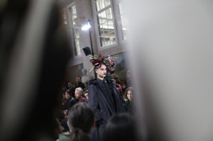 Backstage at Noir Kei Ninomiya RTW Fall 2018