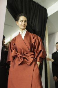 Backstage at Poiret RTW Fall 2018