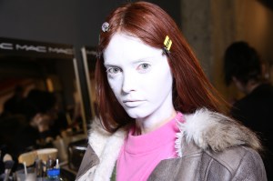 Backstage at Rick Owens RTW Fall 2018