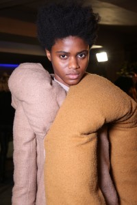 Backstage at Rick Owens RTW Fall 2018
