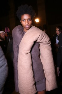 Backstage at Rick Owens RTW Fall 2018