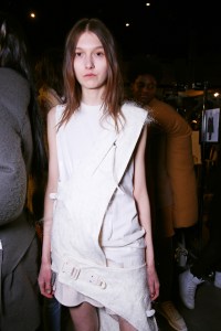 Backstage at Rick Owens RTW Fall 2018