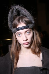 Backstage at Rick Owens RTW Fall 2018