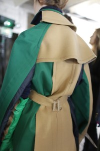 Backstage at Sacai RTW Fall 2018
