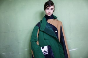 Backstage at Sacai RTW Fall 2018