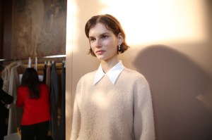Backstage at Stella McCartney RTW Fall 2018