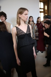 Backstage at Stella McCartney RTW Fall 2018
