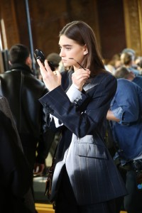 Backstage at Stella McCartney RTW Fall 2018