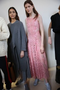 Backstage at Stella McCartney RTW Fall 2018