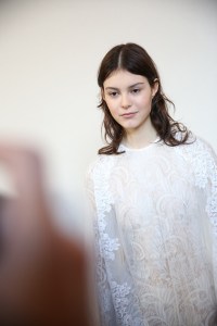 Backstage at Stella McCartney RTW Fall 2018