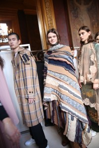 Backstage at Stella McCartney RTW Fall 2018