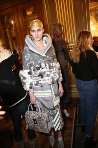 Backstage at Thom Browne RTW Fall 2018