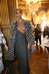 Backstage at Thom Browne RTW Fall 2018