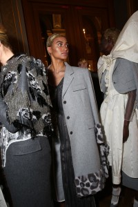 Backstage at Thom Browne RTW Fall 2018