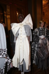 Backstage at Thom Browne RTW Fall 2018