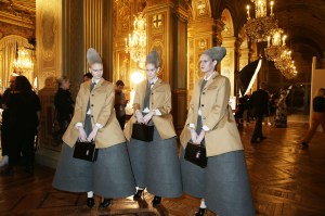 Backstage at Thom Browne RTW Fall 2018