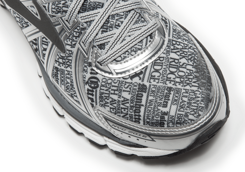 Brooks Releases Newspaper Themed Adrenaline GTS Sneaker