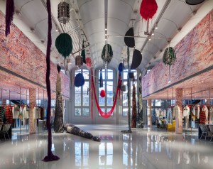 Calvin Klein’s 205W39NYC headquarters in Paris.