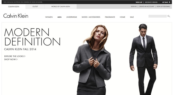 Calvin Klein Expand its Digital Footprint