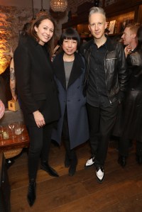 Caroline Rush, Angelica Cheung and Jefferson Hack