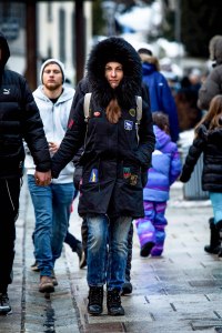 Winter Street Style in Chamonix
