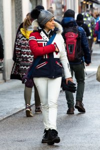 Winter Street Style in Chamonix